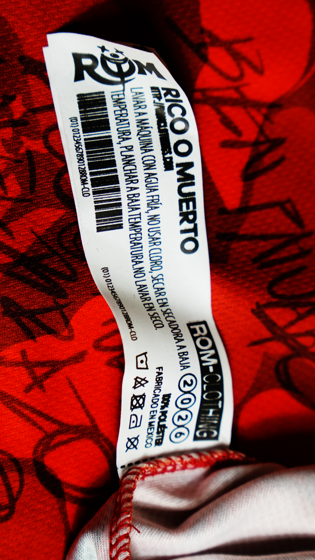 RED RACING JERSEY