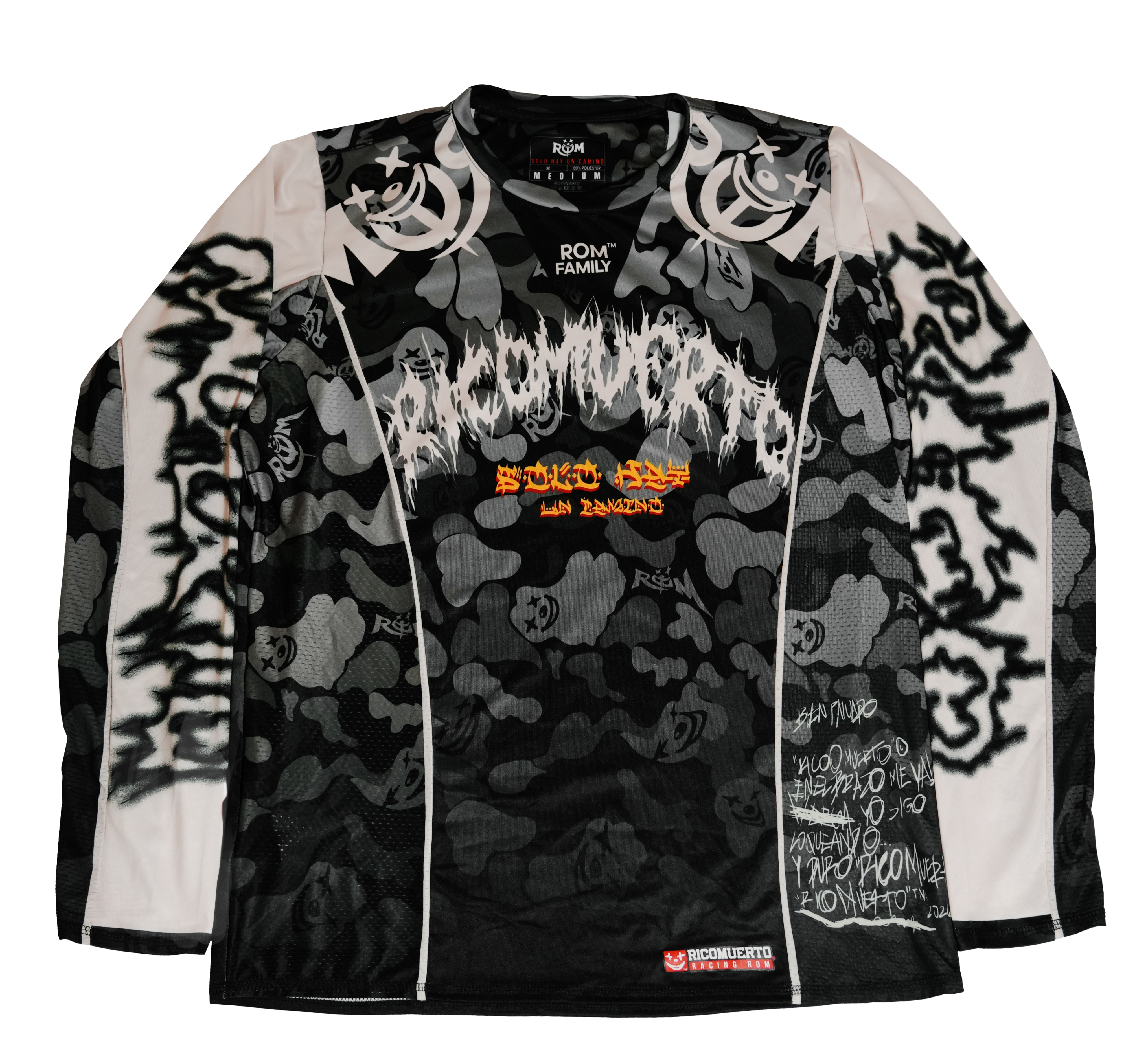 BLACK RACING JERSEY