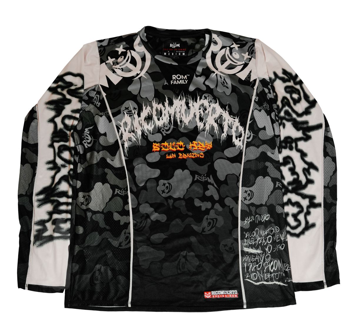 BLACK RACING JERSEY
